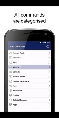 Siri Commands android App screenshot 11